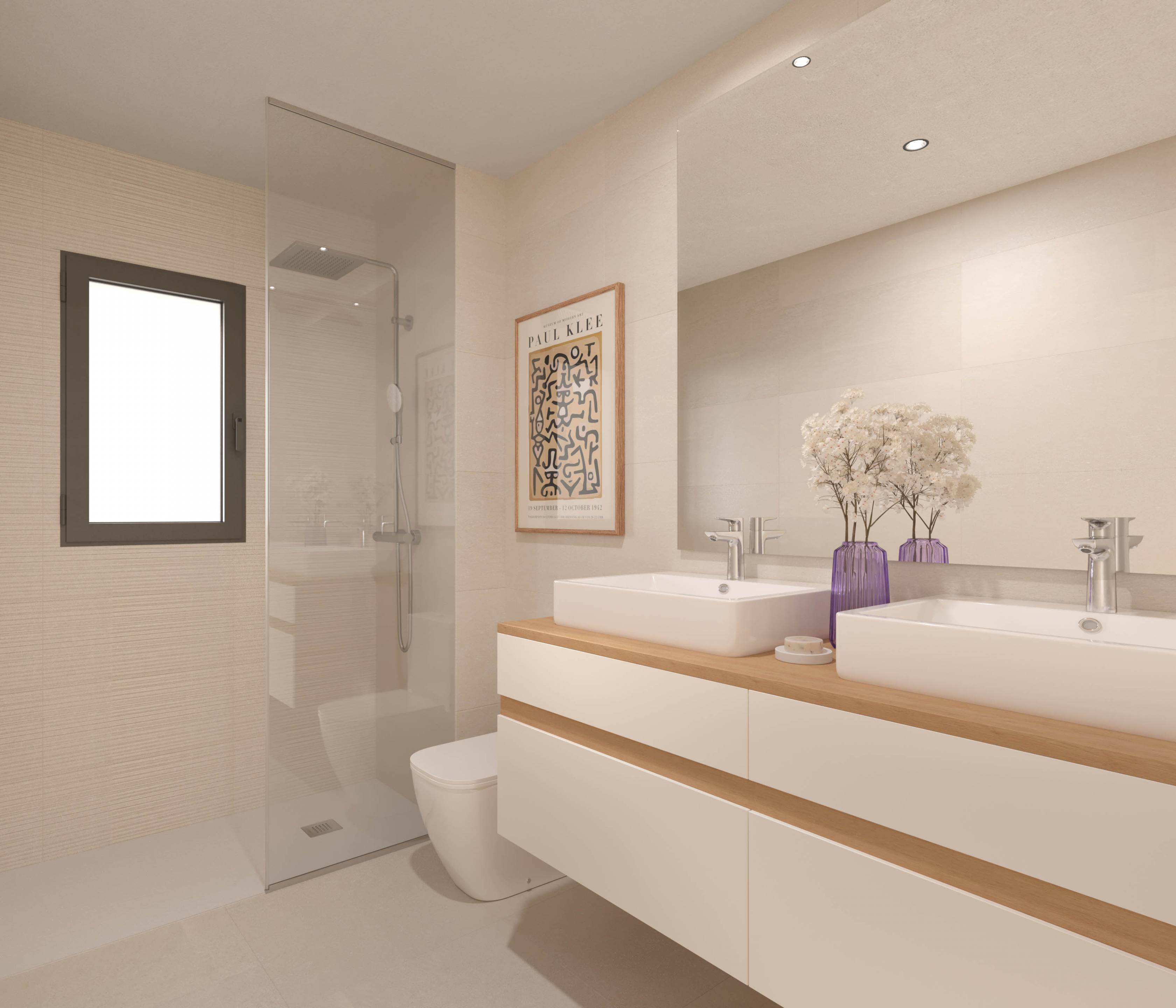 Kitchen fittings and worktop detail, new-build apartment, El Saltillo