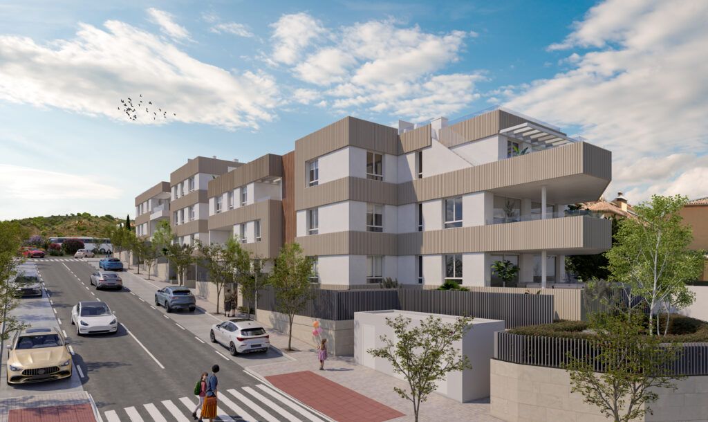 Floor plan of 2-bedroom apartment in Centro, Estepona