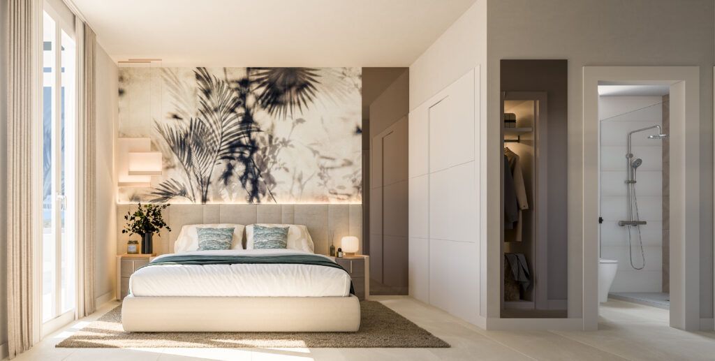 Living room seating area in 2-bedroom apartment, Centro, Estepona
