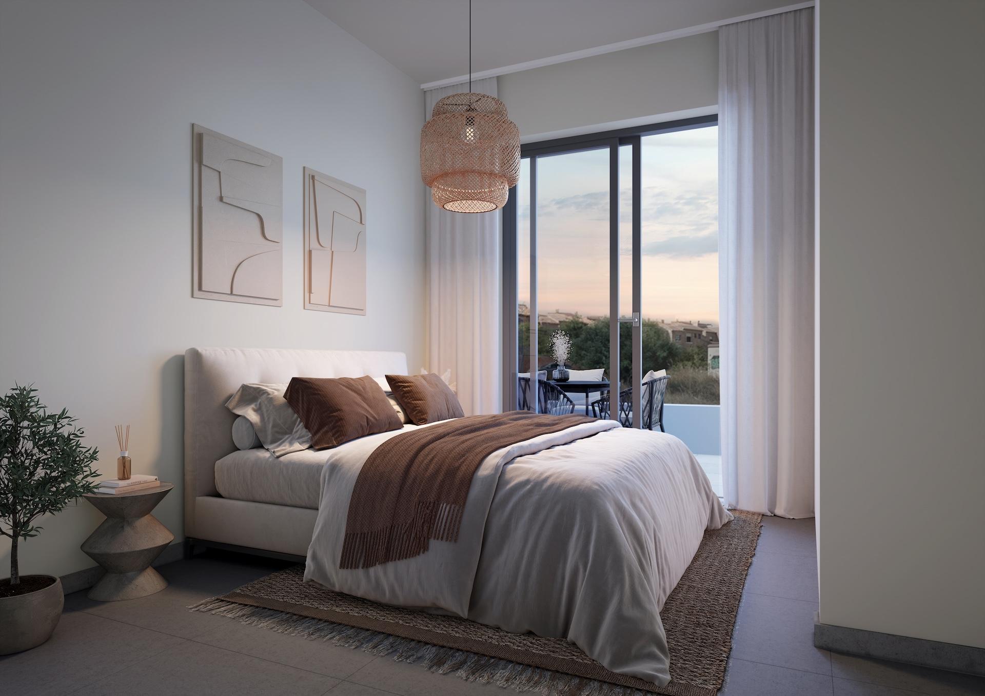 Bedroom in 2-bedroom penthouse, Zona los Frutales