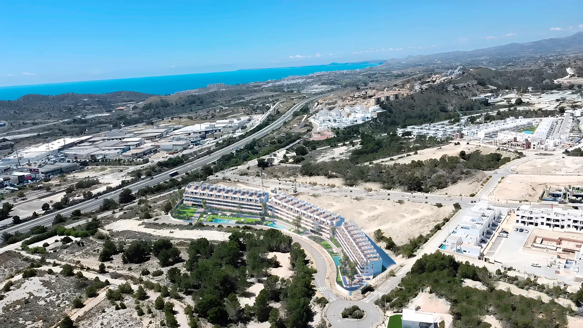 Neighbourhood view of the apartment in Seascape resort, Finestrat