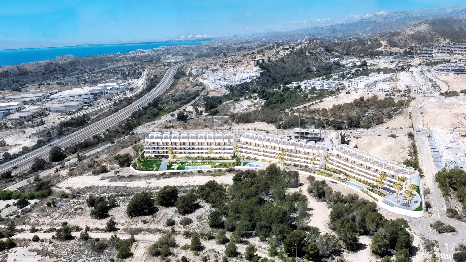 Parking area of the penthouse in Seascape resort, Finestrat