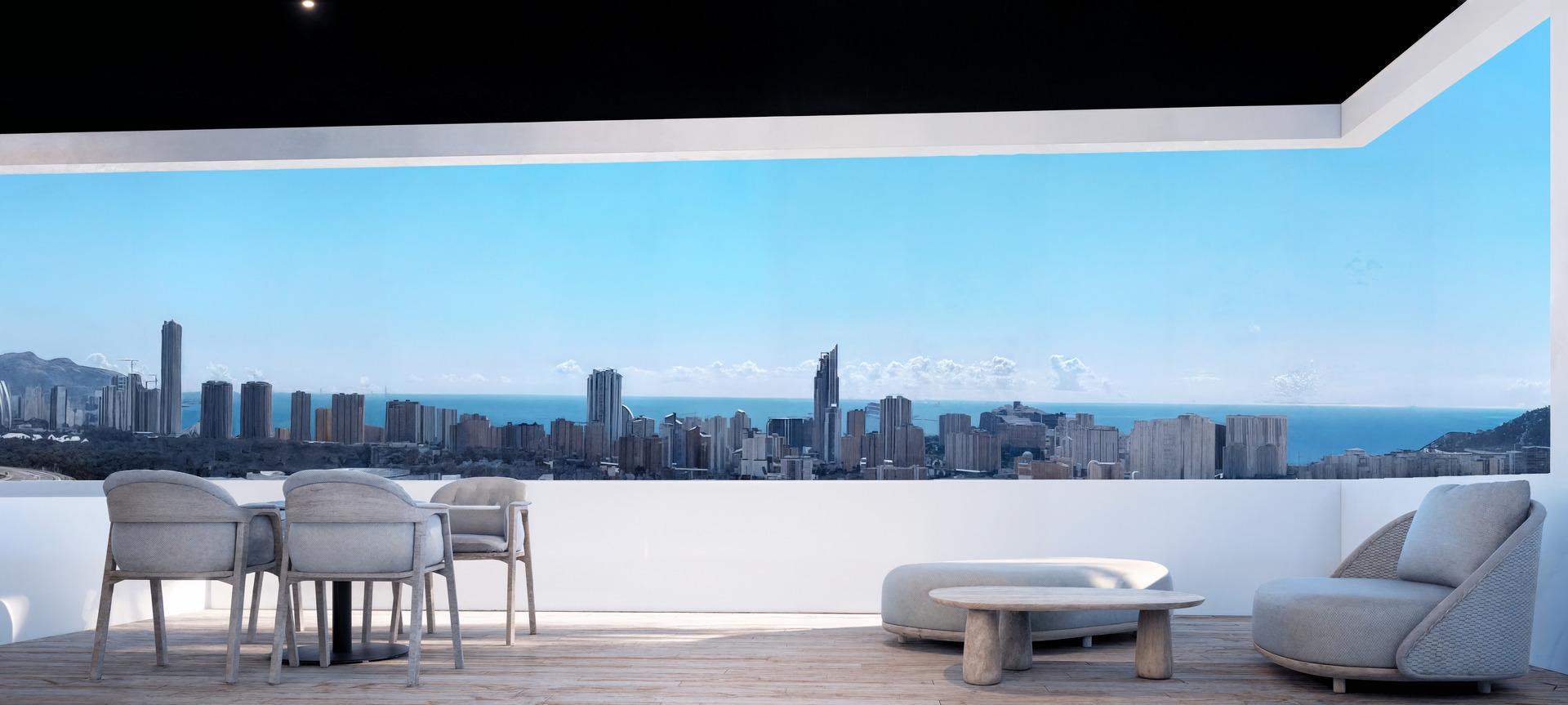 Entrance of the penthouse in Seascape resort, Finestrat (view 46)