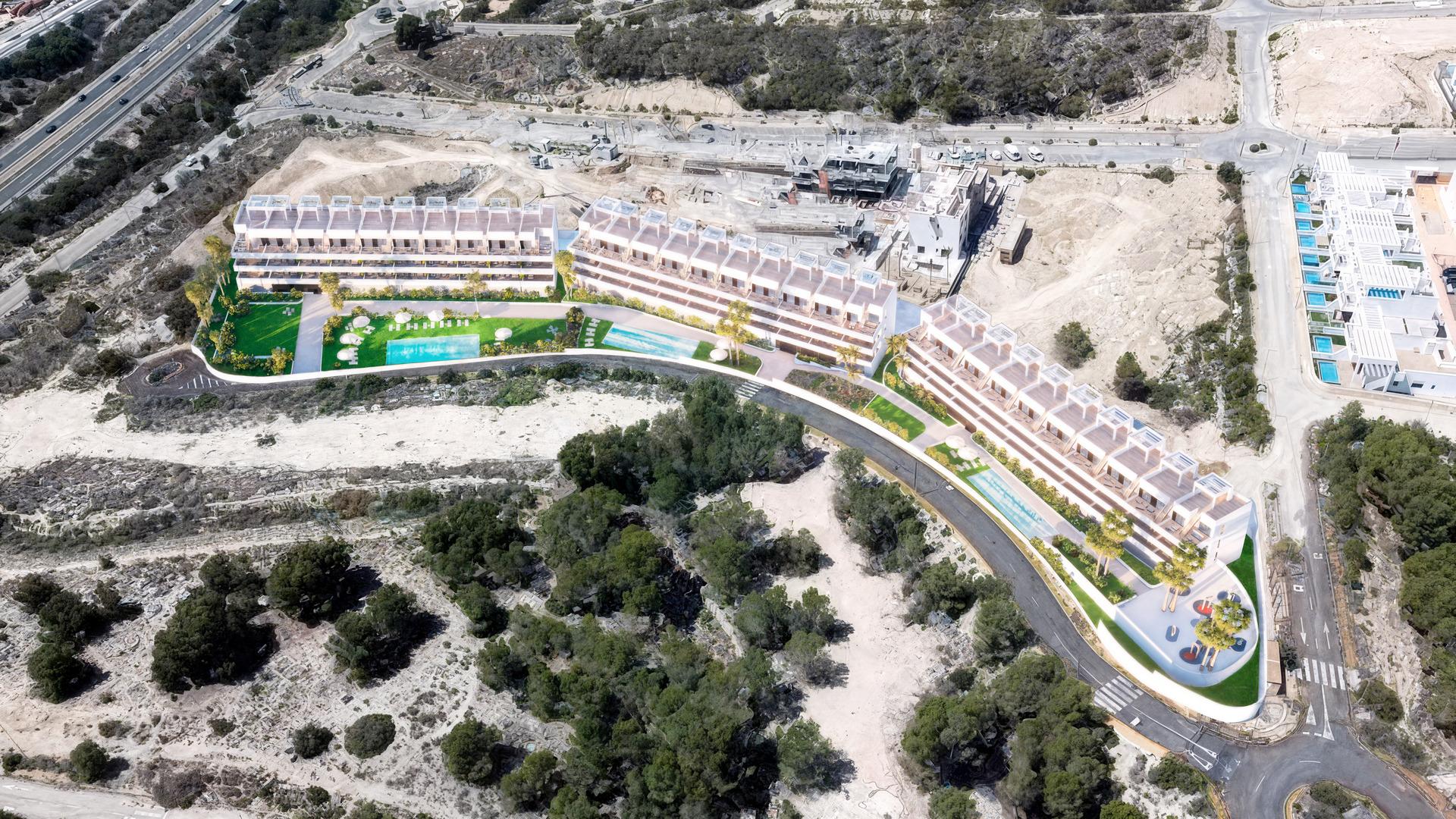 Parking area of the penthouse in Seascape resort, Finestrat (view 47)