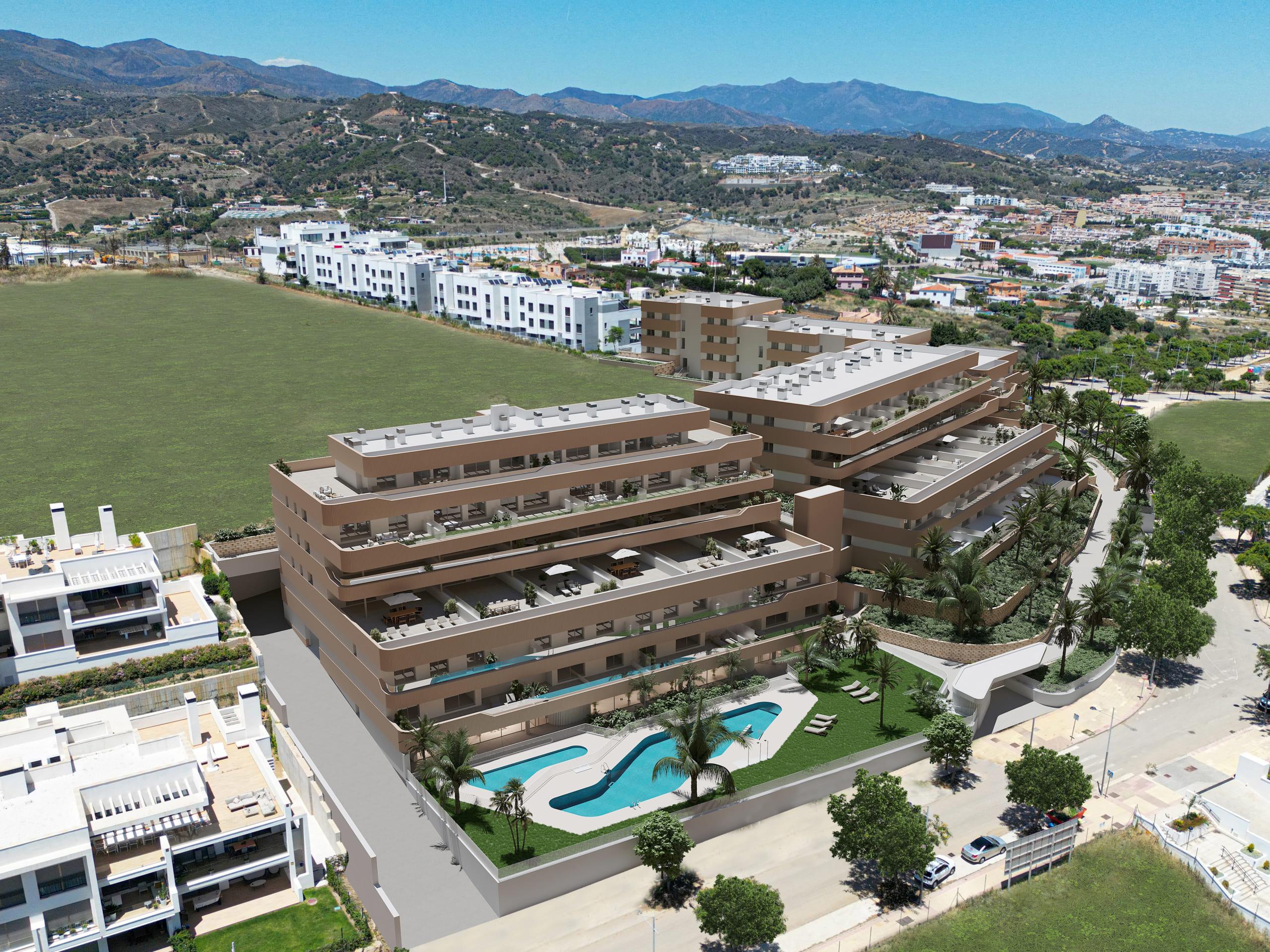 Second bathroom in 3-bedroom penthouse, Las Mesas, Estepona
