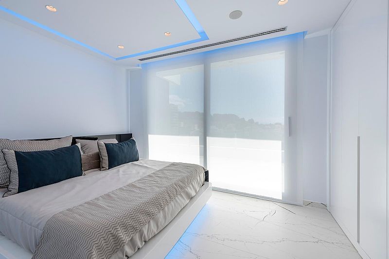 Side plot view of new-build villa, Manzanera, Calpe