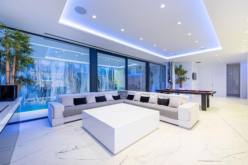 Surrounding landscape and plot, new-build villa, Manzanera