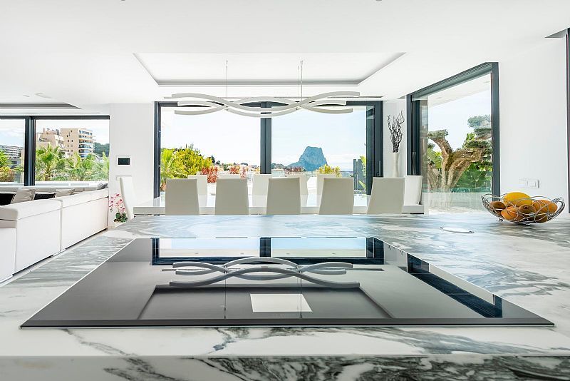 Window detail with views in 4-bedroom villa, Manzanera