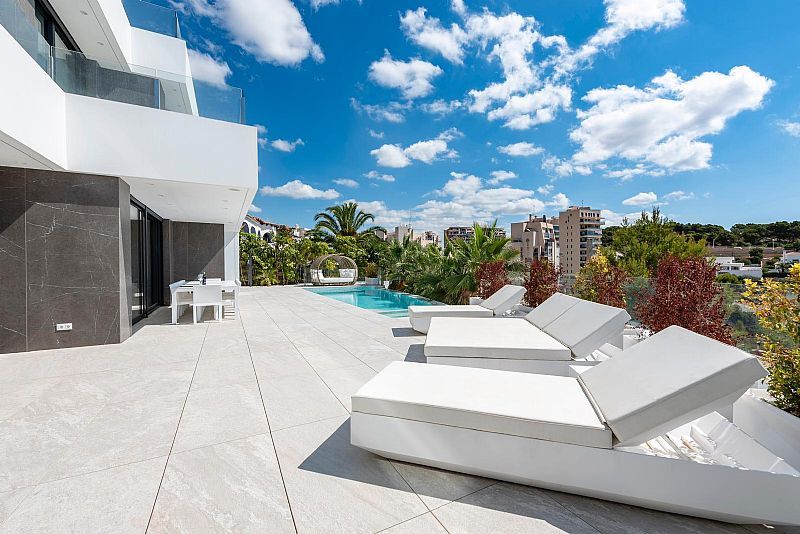 Kitchen in 4-bedroom villa, Manzanera, Calpe