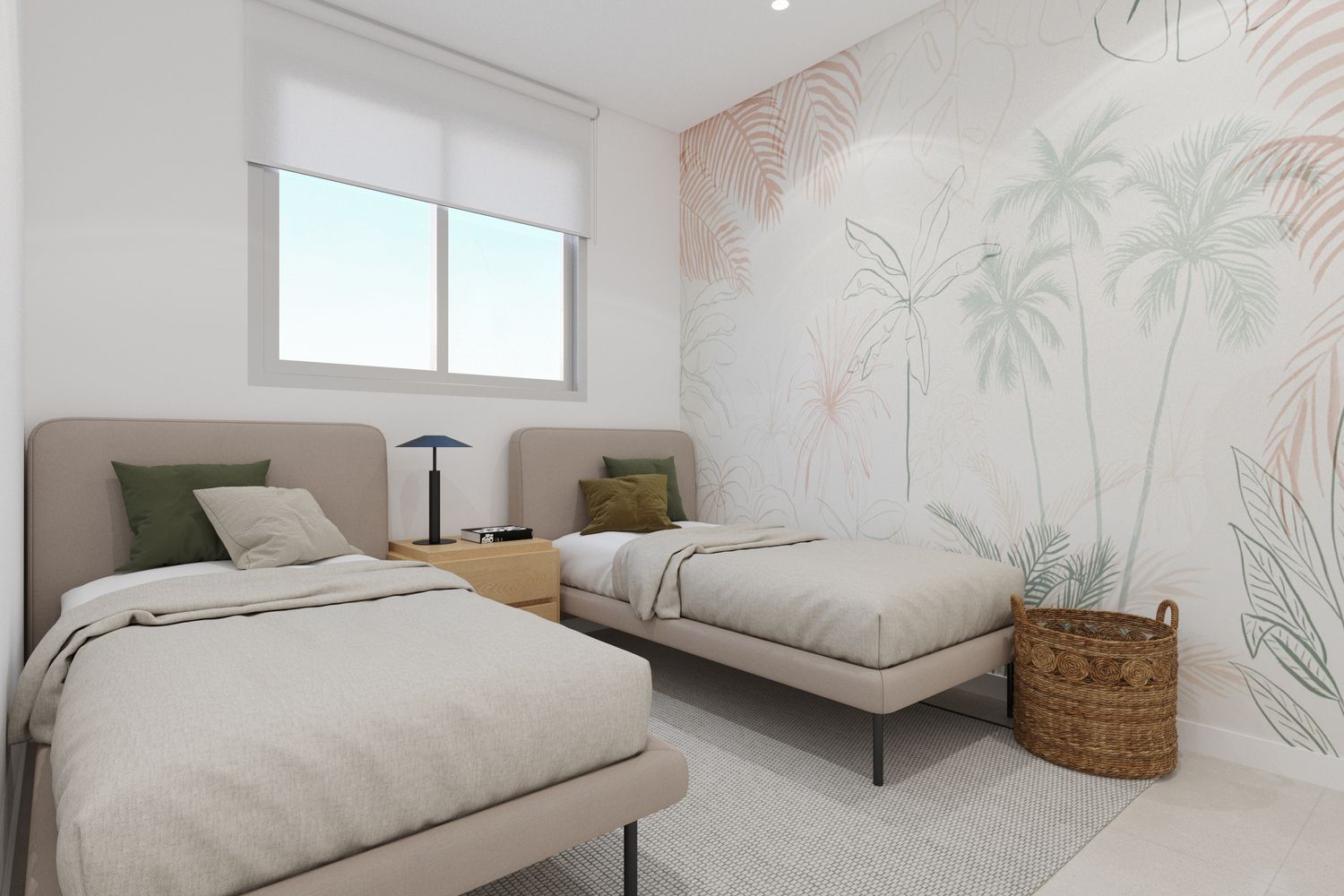 Bathroom in 3-bedroom new-build apartment, Tamarit, Santa Pola