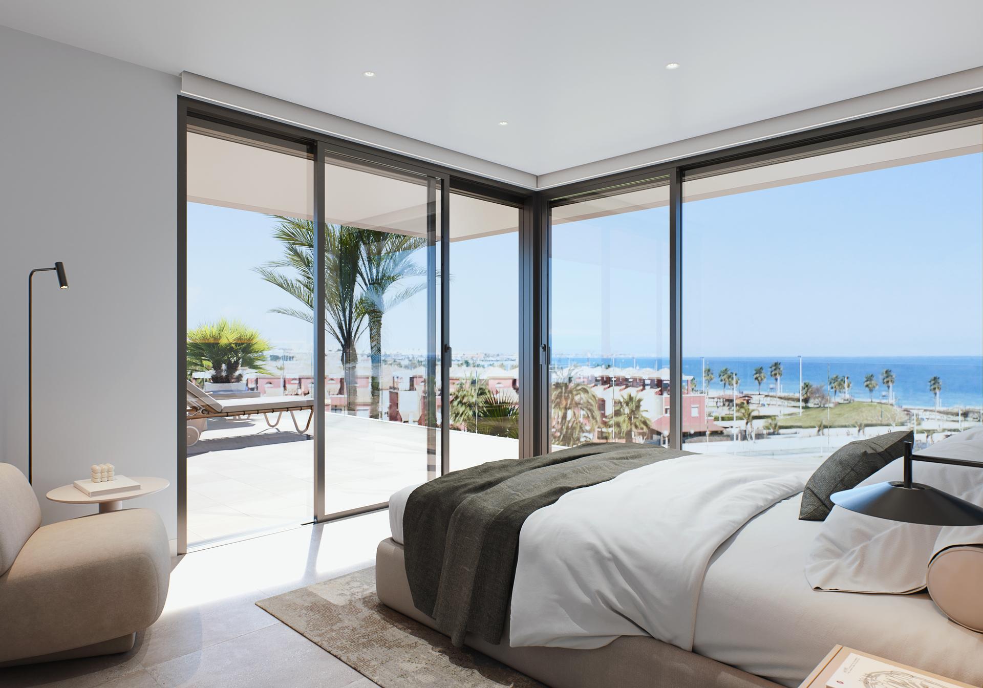 Master bedroom in 5-bedroom villa, La Zenia, Orihuela Costa