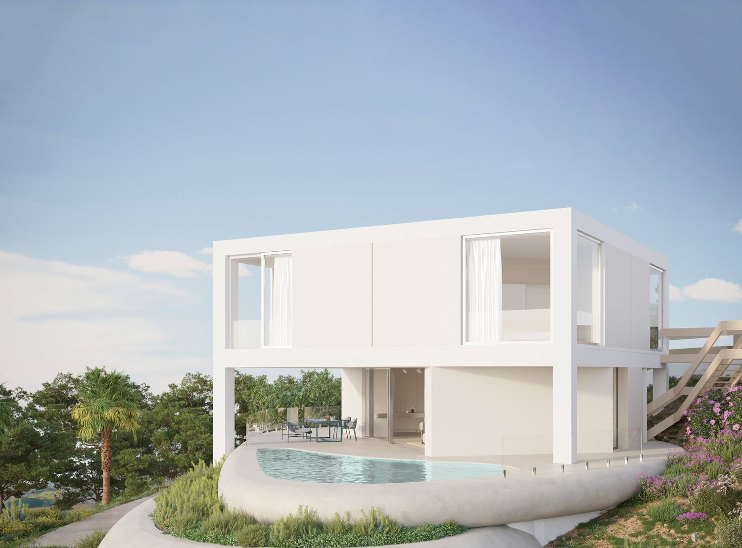 Kitchen in 3-bedroom new-build villa, Las Colinas Golf, Orihuela