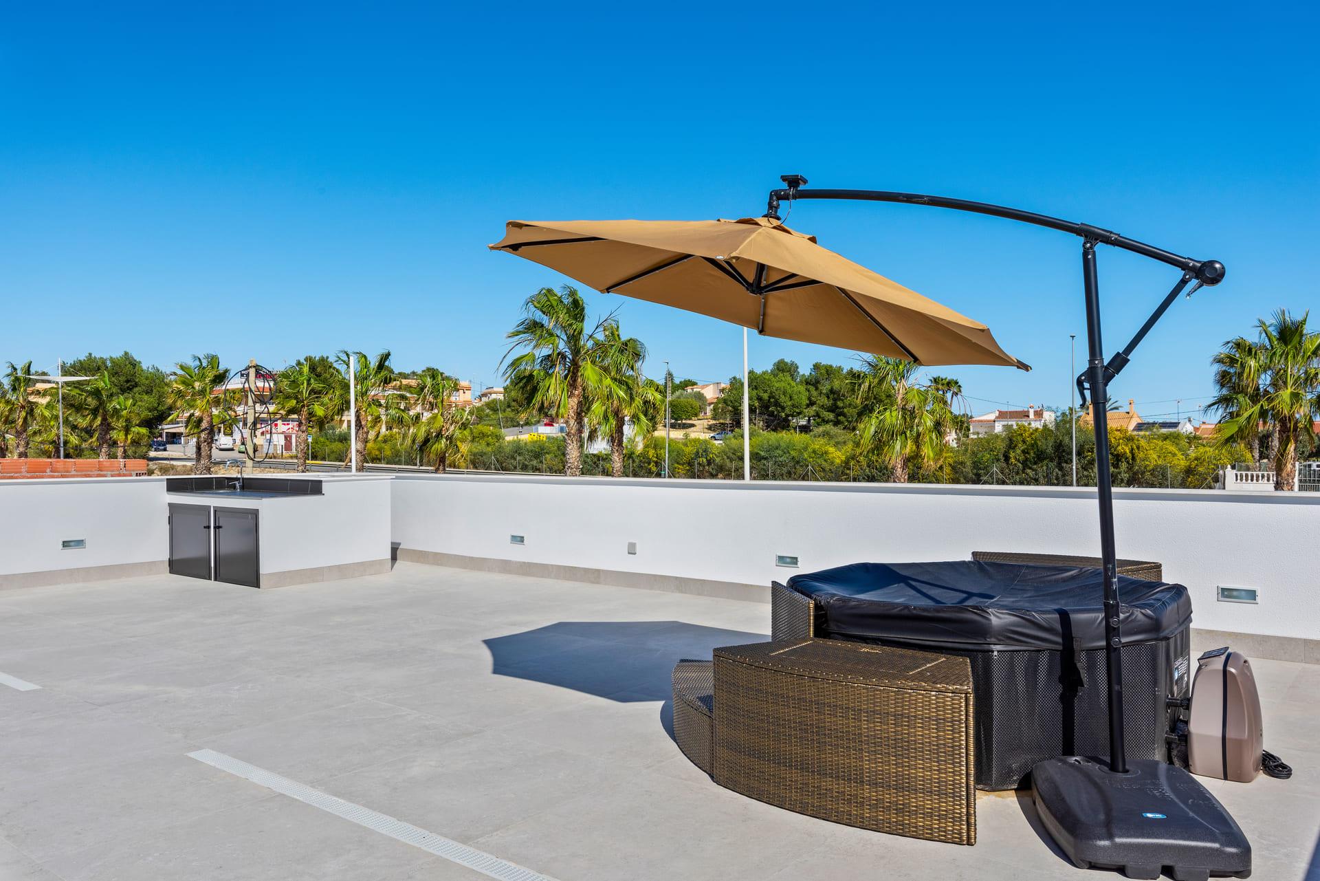 Interior living space in new-build 3-bedroom villa, Algorfa