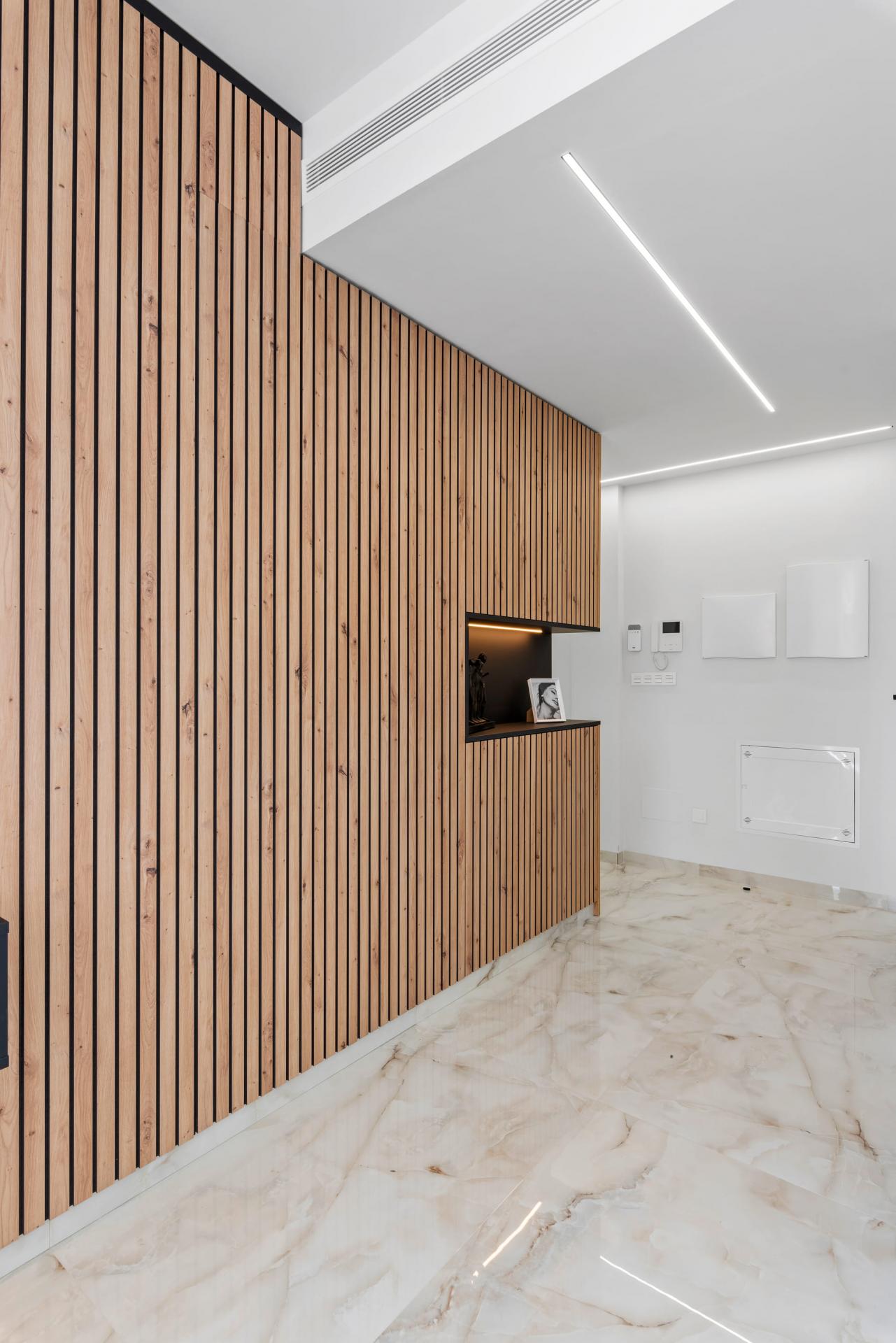 Open living space and access to terrace, new-build villa, Algorfa