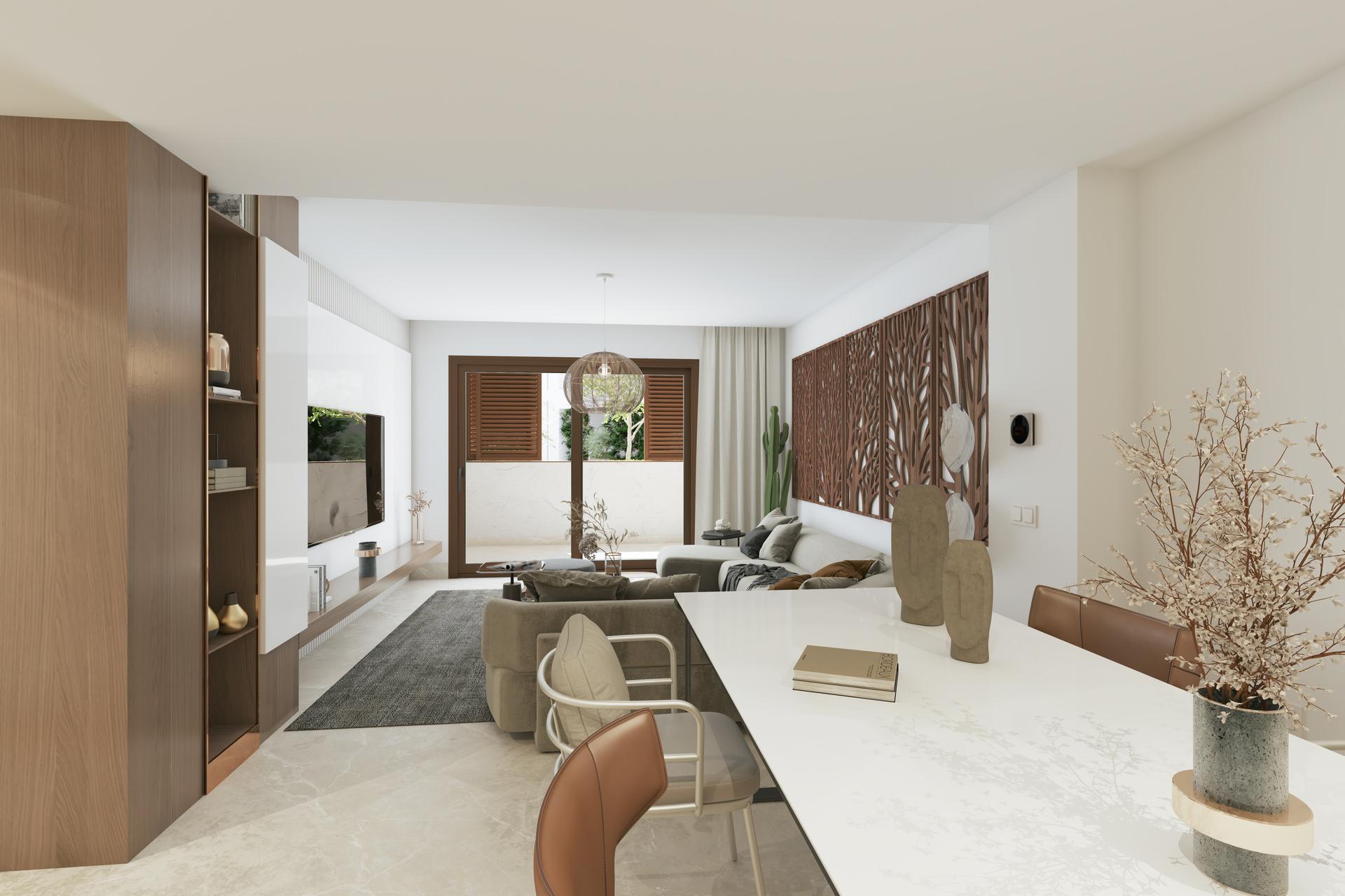 Second bedroom in new-build apartment, Benahavis