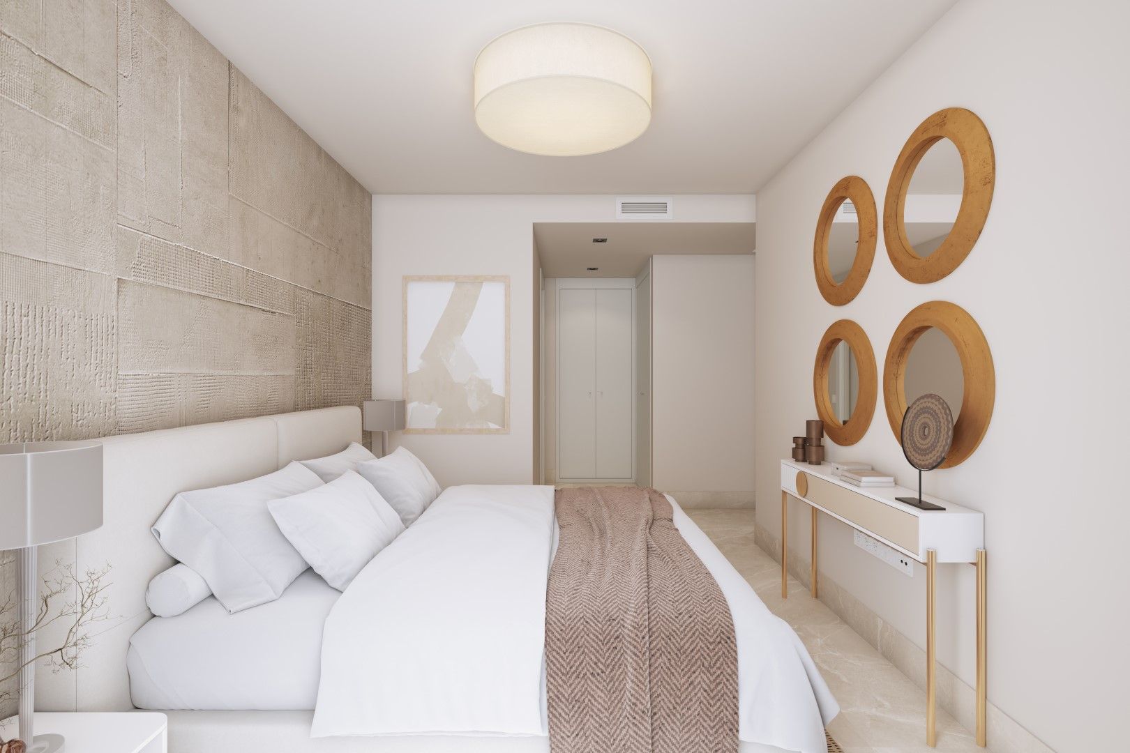 Second bathroom in new-build apartment, Benahavis