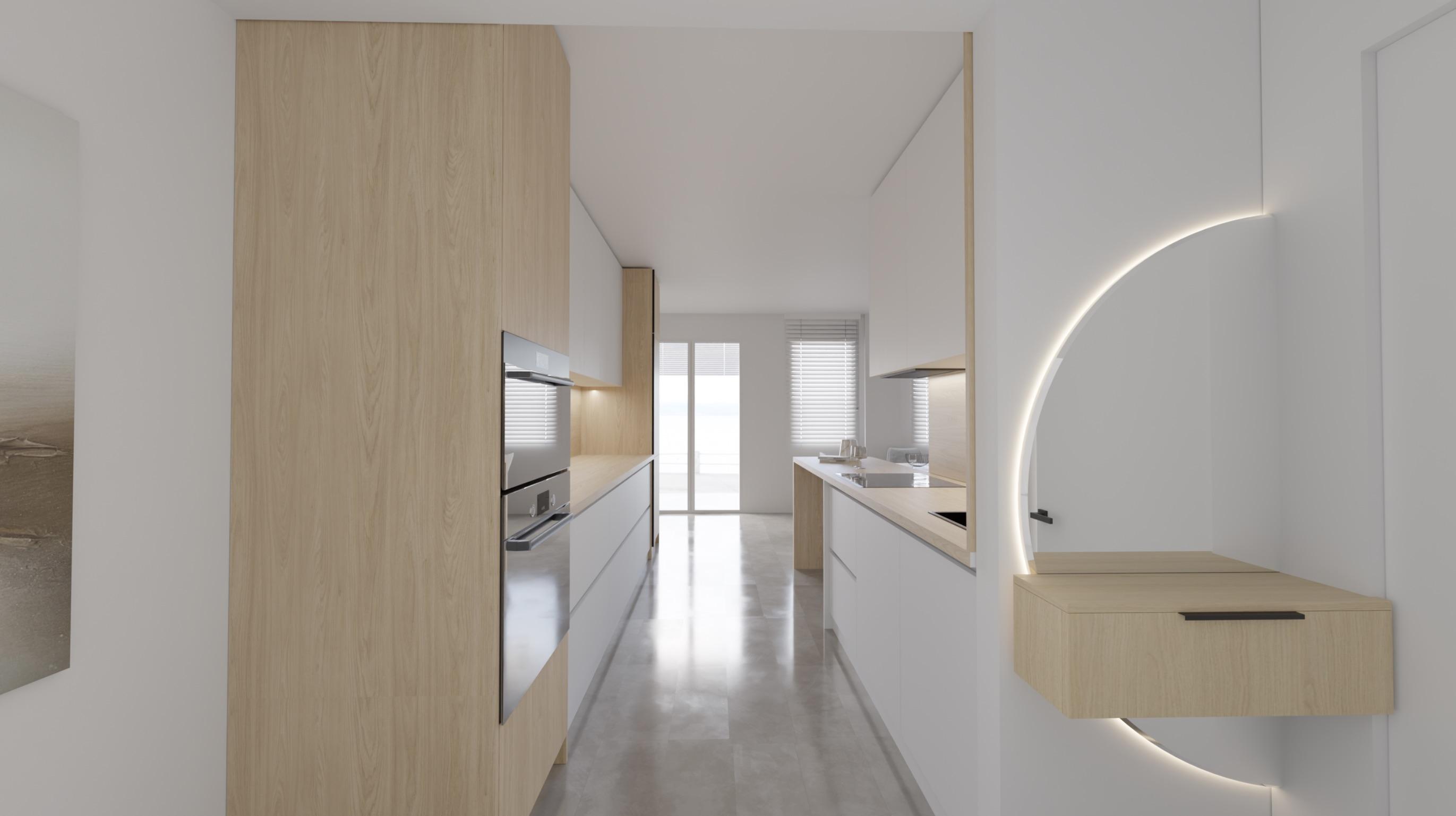 Parking area of the penthouse in Altozano, Alicante (view 27)