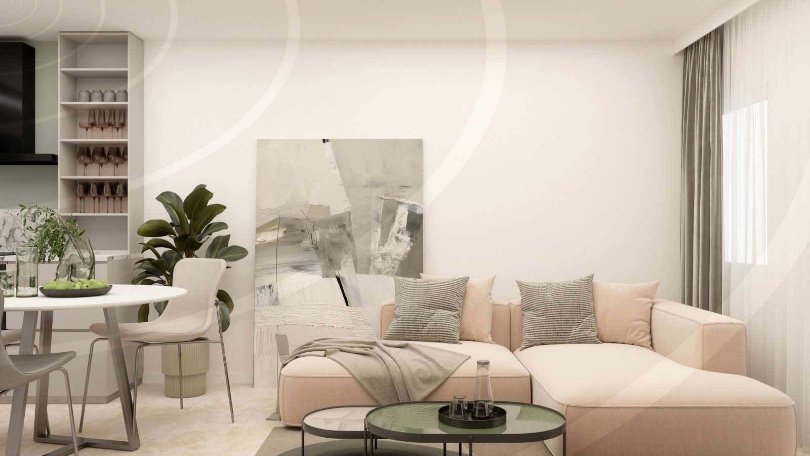 Hallway of the penthouse in Altozano, Alicante (view 42)