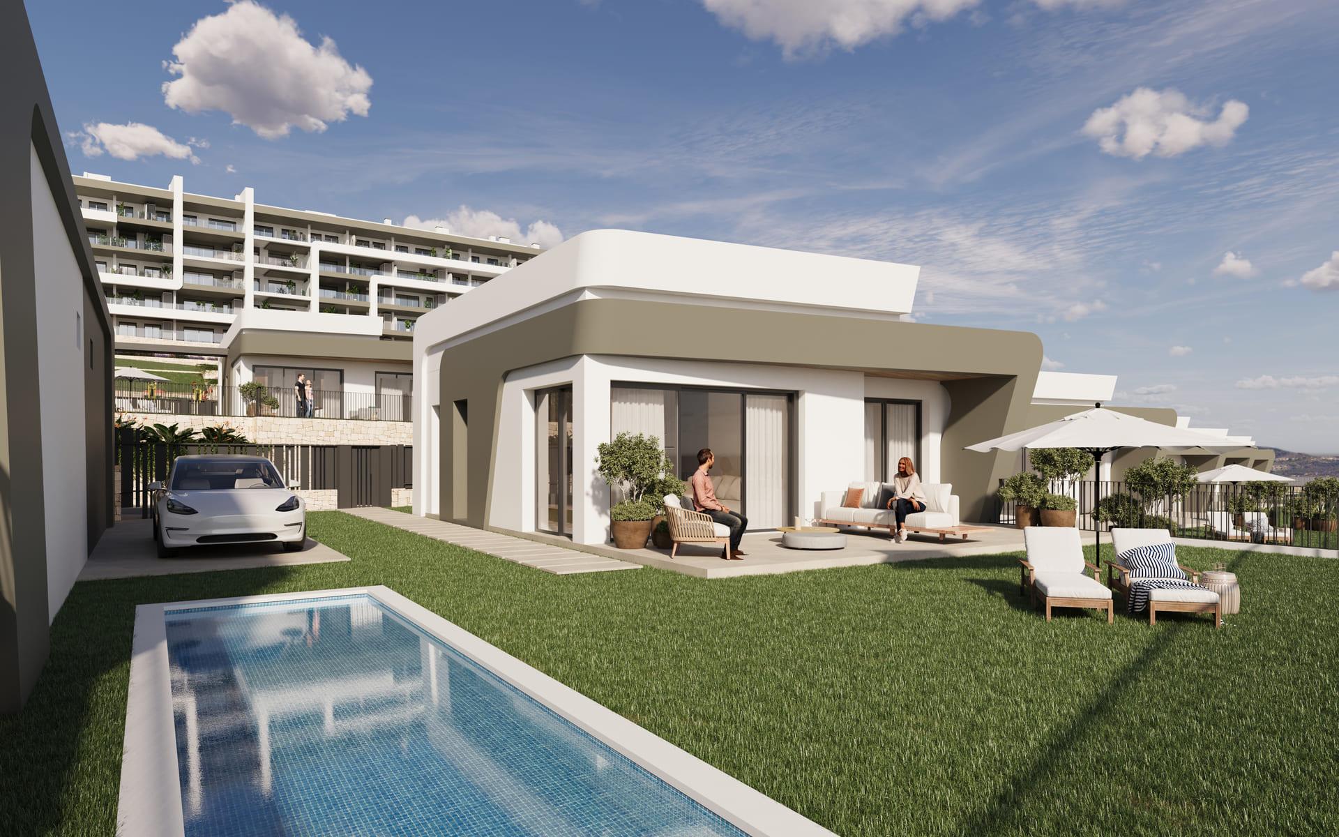 Entrance of the penthouse in Bonalba-Cotoveta, Mutxamel (view 26)