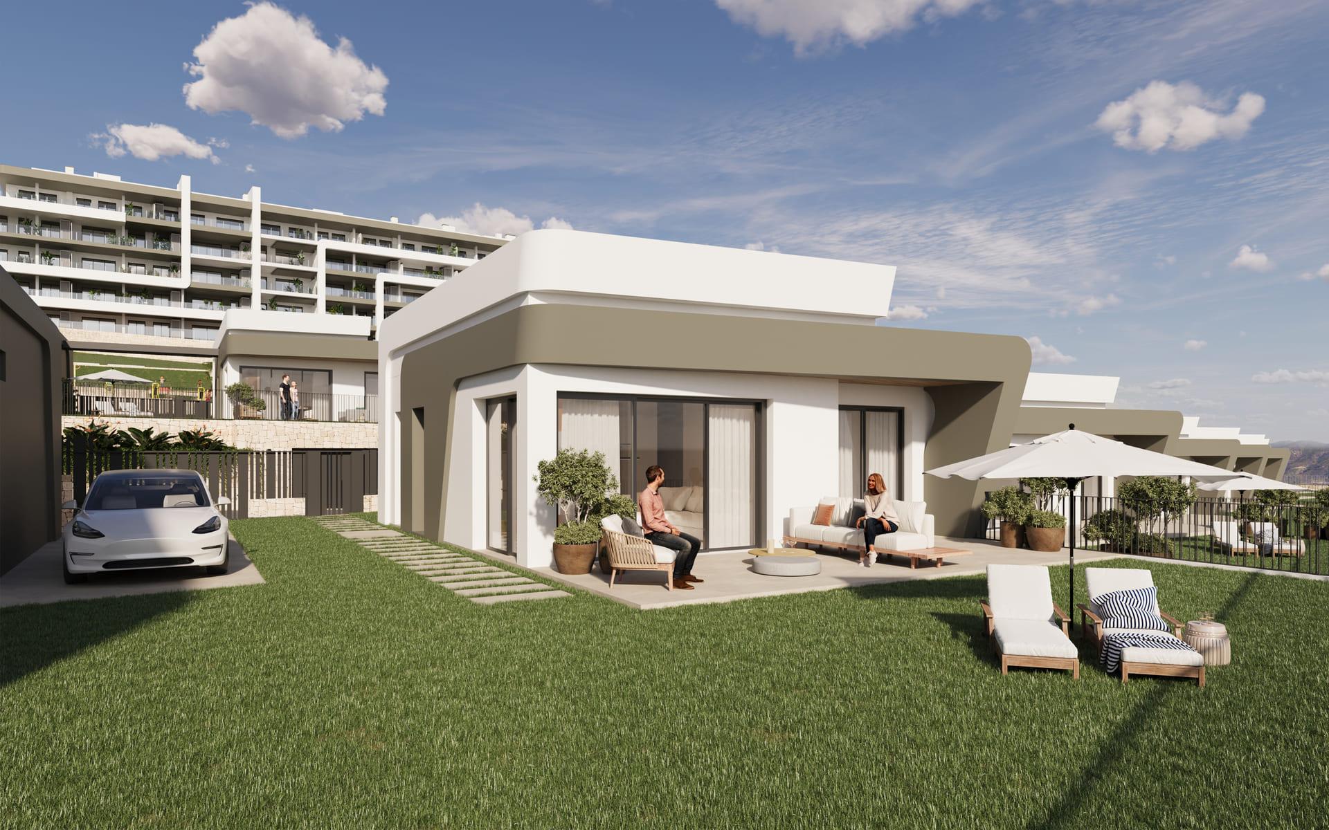 Parking area of the penthouse in Bonalba-Cotoveta, Mutxamel (view 27)