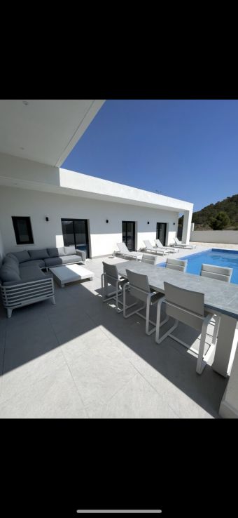 Hallway interior of new-build villa, La Romana, Alicante