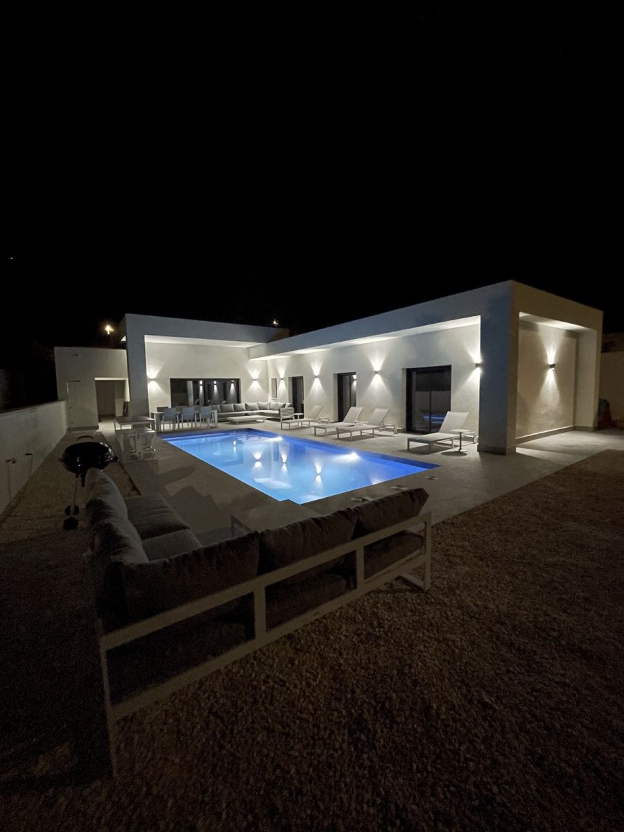 Ground-floor entrance area of new-build villa, La Romana