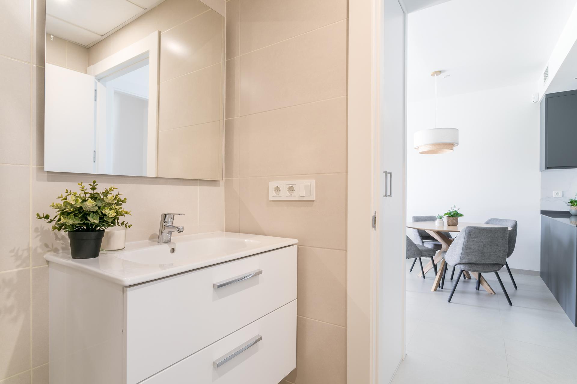 Utility room of the apartment in Sector 25, Torrevieja