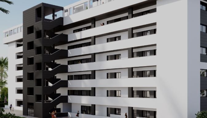 Living area in 2-bedroom apartment, Sector 25