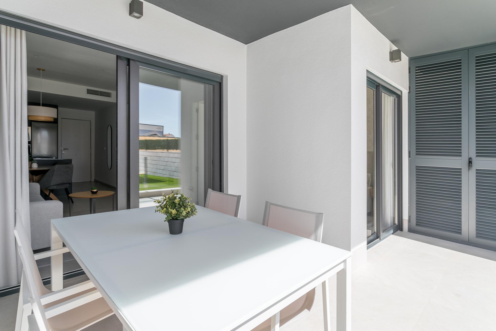 Stairwell of the penthouse in Sector 25, Torrevieja
