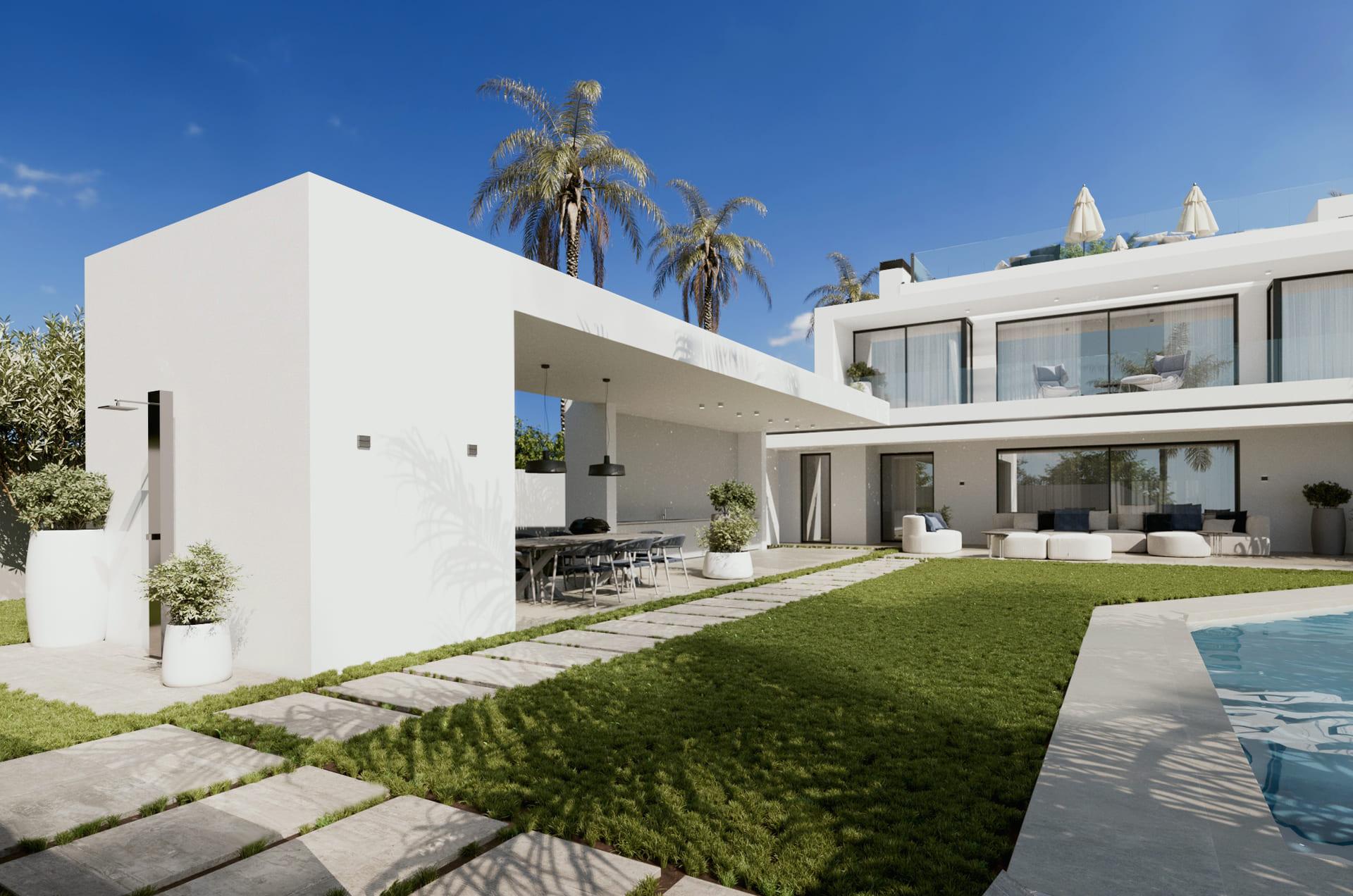 Hallway in 6-bedroom villa, Cascada de Camojan, Marbella