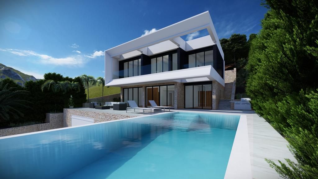 Kitchen in 4-bedroom new-build villa, Altea Hills