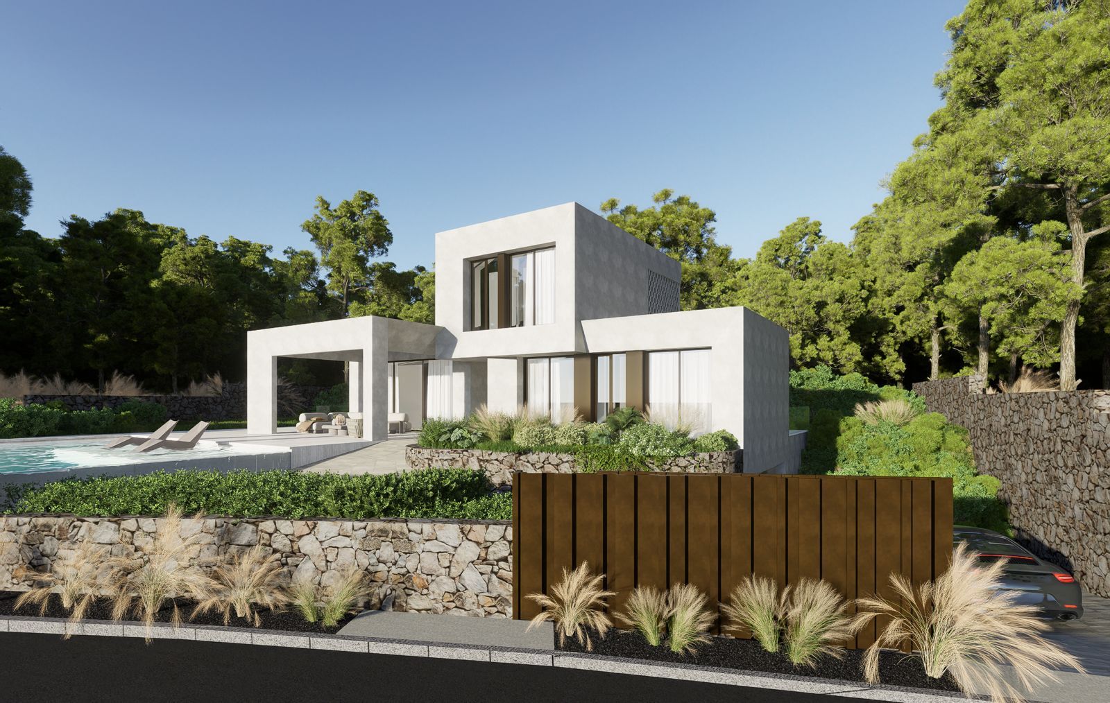 Bedroom 2 with window overlooking plot, Las Colinas Golf