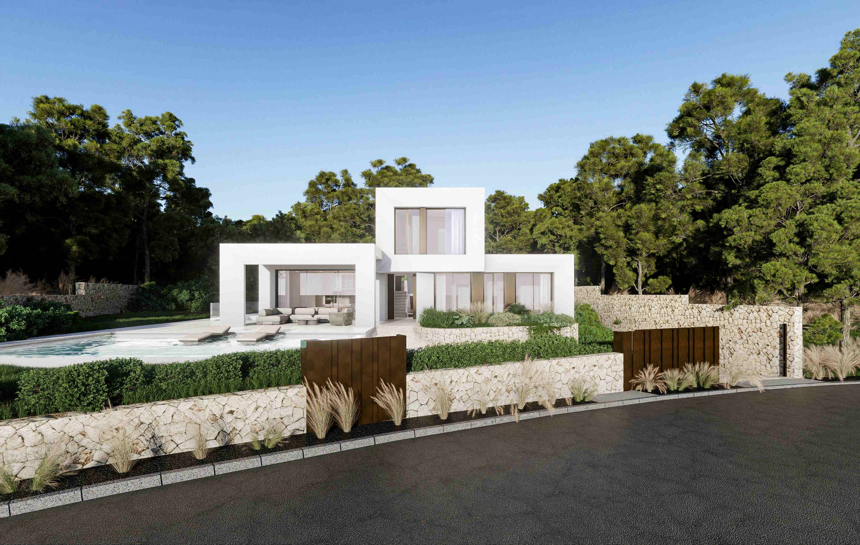 Bathroom fittings and tiling in new-build villa, Las Colinas Golf