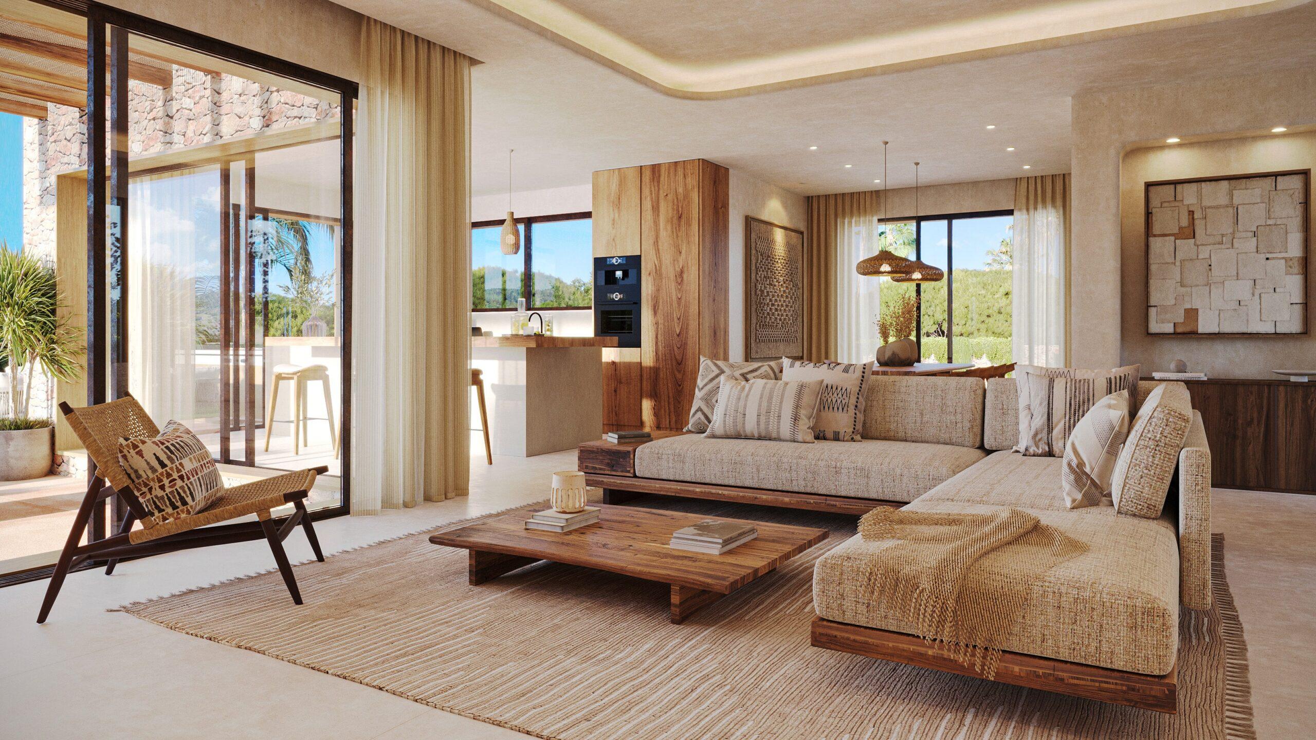 Dining area in 3-bedroom villa, Valle Del Sol, Jávea