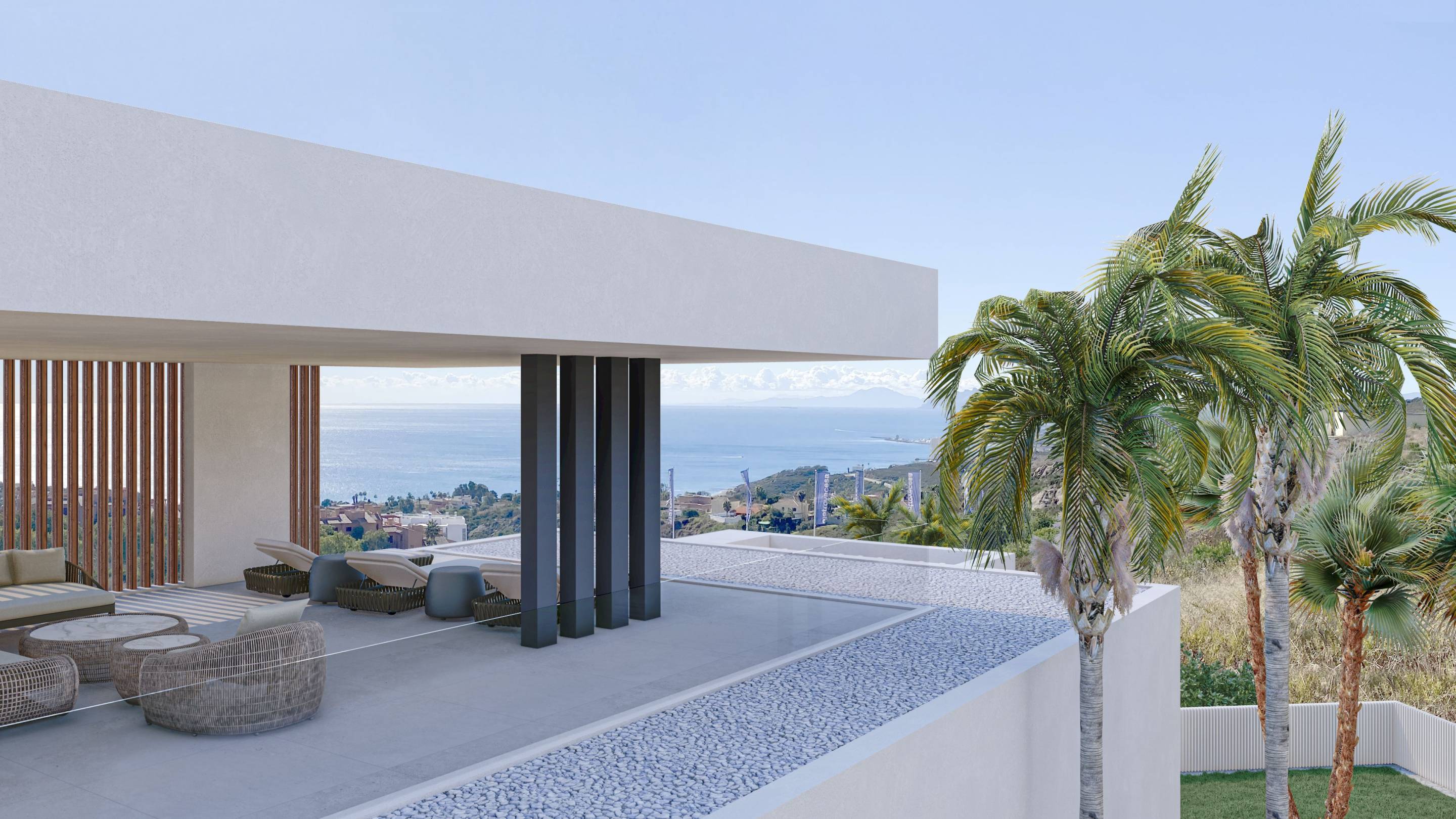 Bathroom 2 in 4-bedroom new-build villa, Bahia de las Rocas