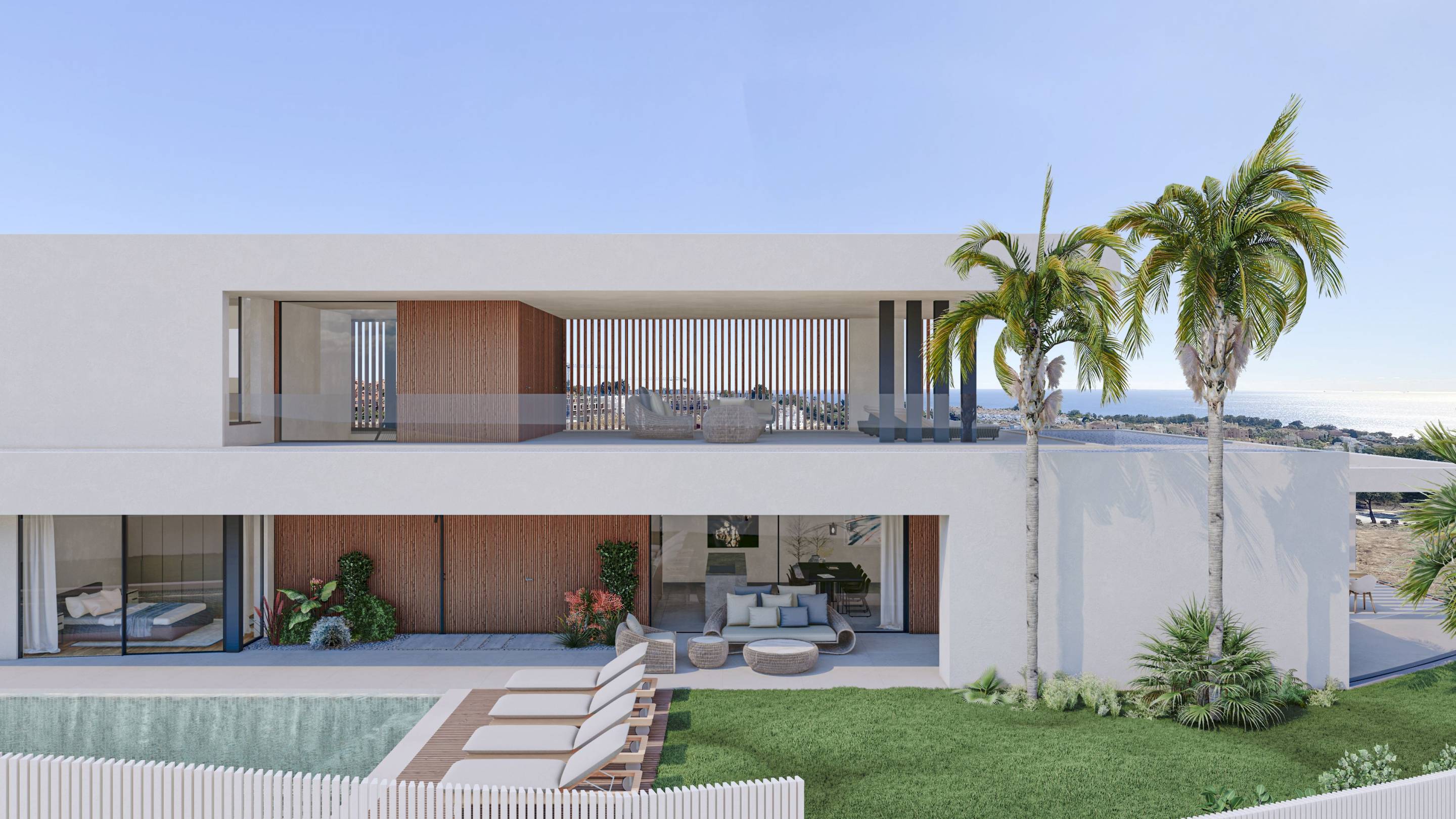 Study or additional room in 4-bedroom villa, Bahia de las Rocas