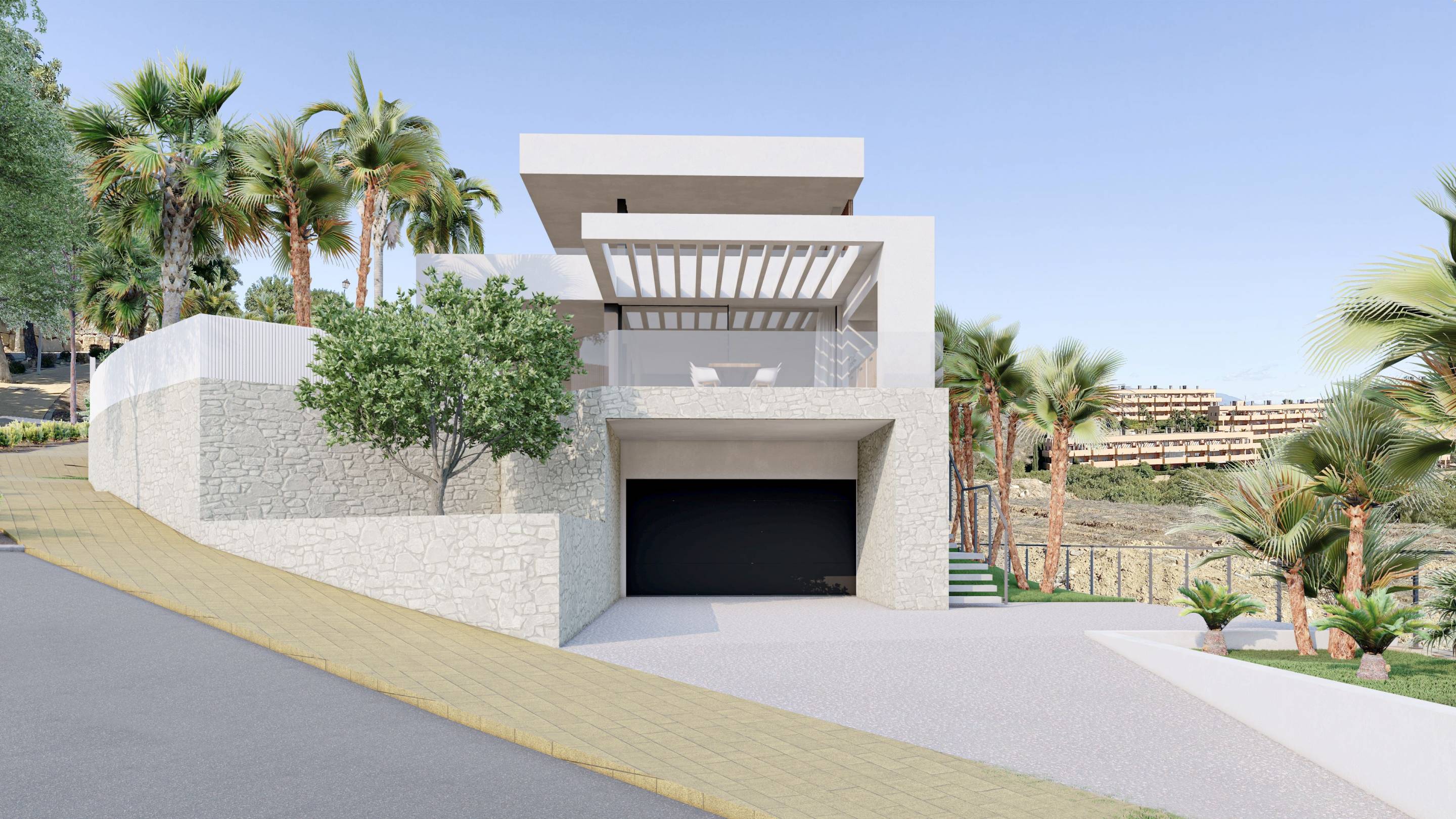 Utility or laundry room in new-build villa, Bahia de las Rocas, Manilva