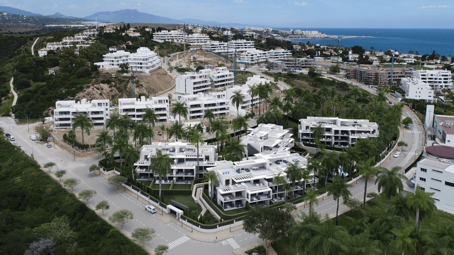 Building exterior showing first-floor unit, Azata Golf Estepona Oeste