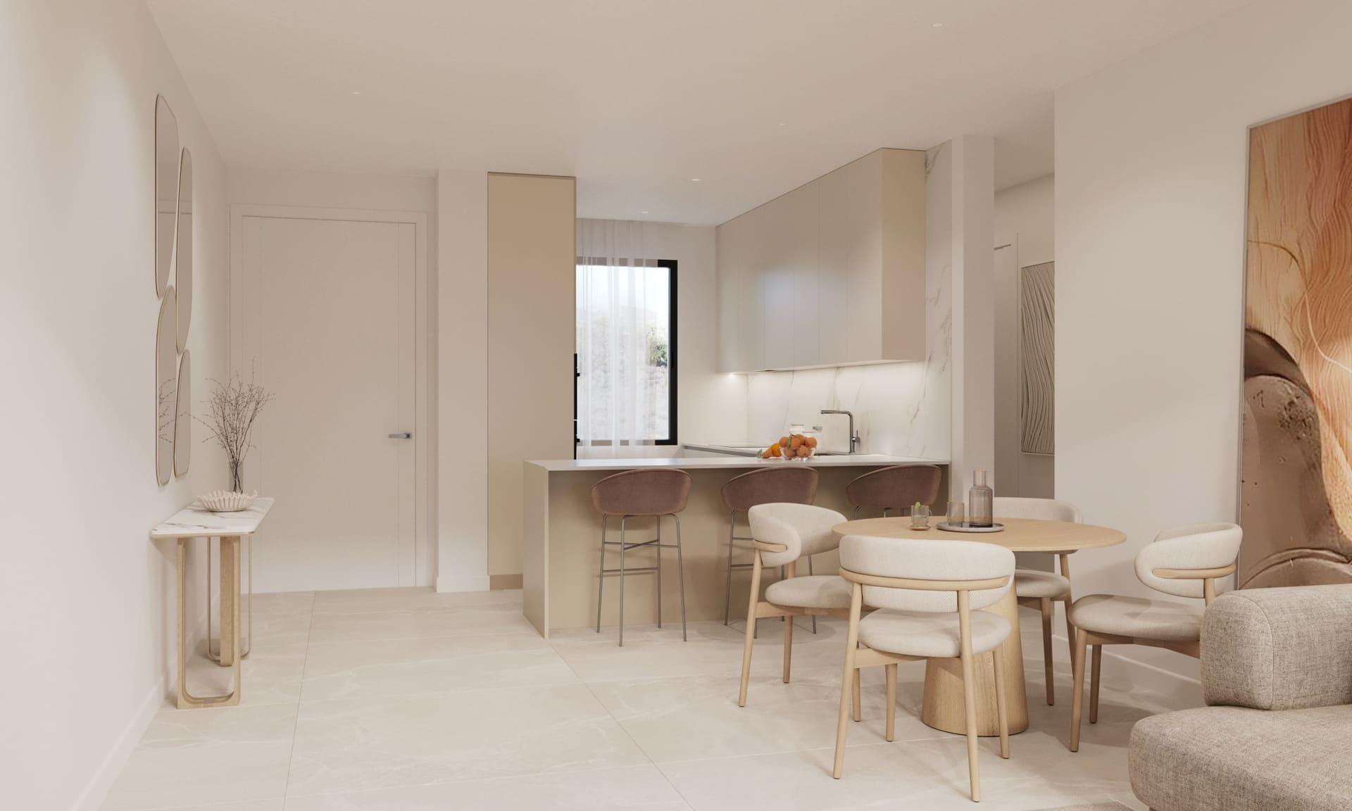 Balcony or terrace access door from living room, Azata Golf Estepona Oeste