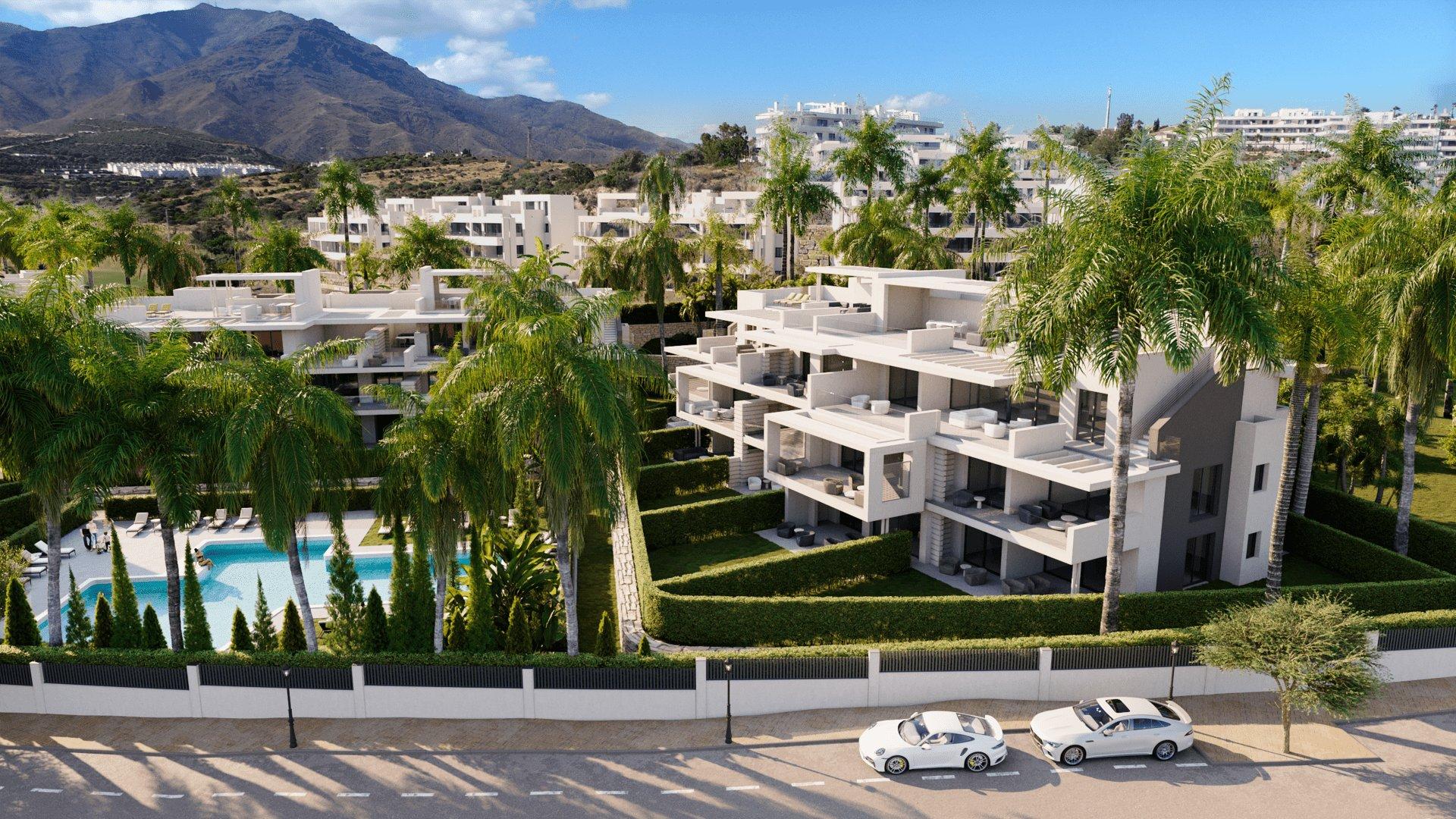 Second bedroom in new-build apartment, Azata Golf Estepona Oeste, Estepona