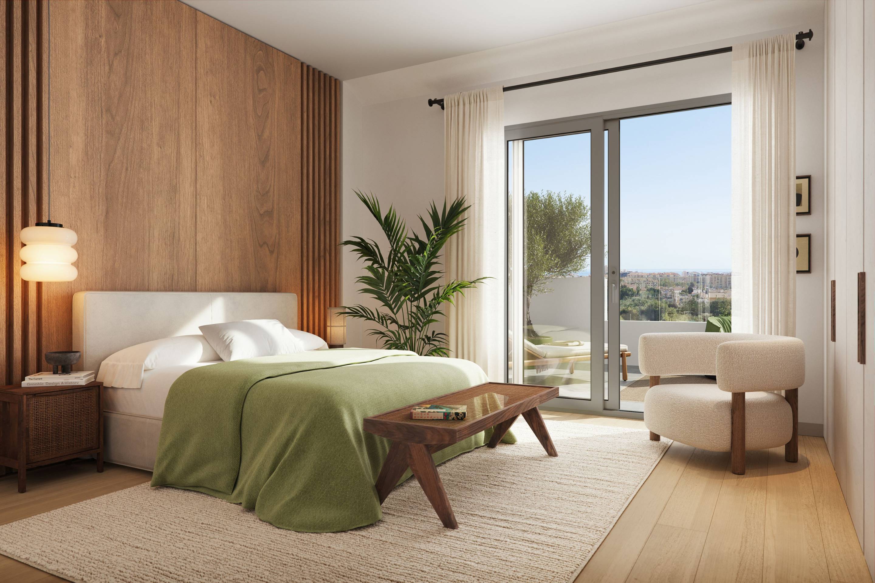 Interior view of penthouse in La Calerita, Fuengirola