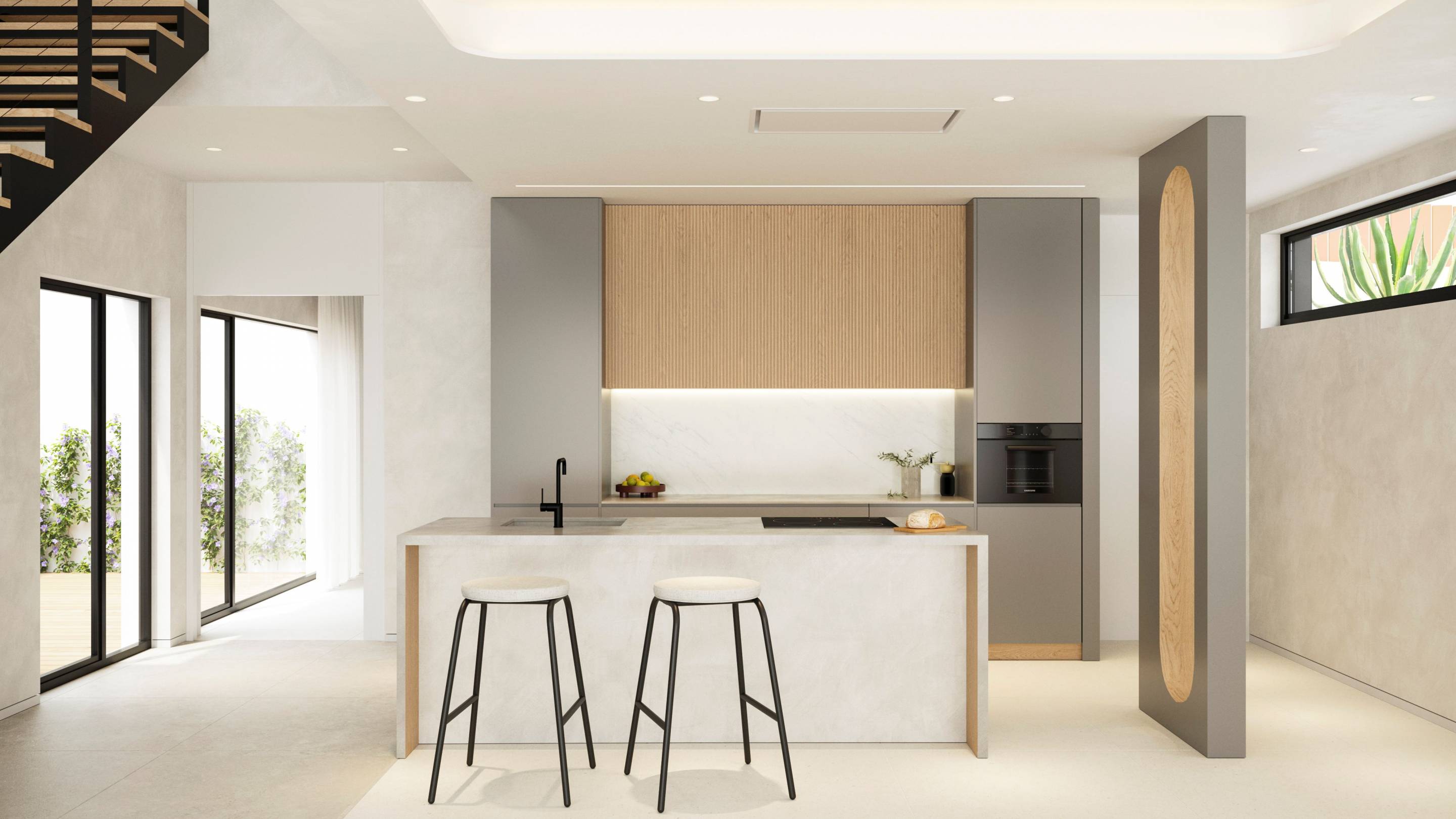 Utility area in new-build villa, Camporrosso Village, Finestrat