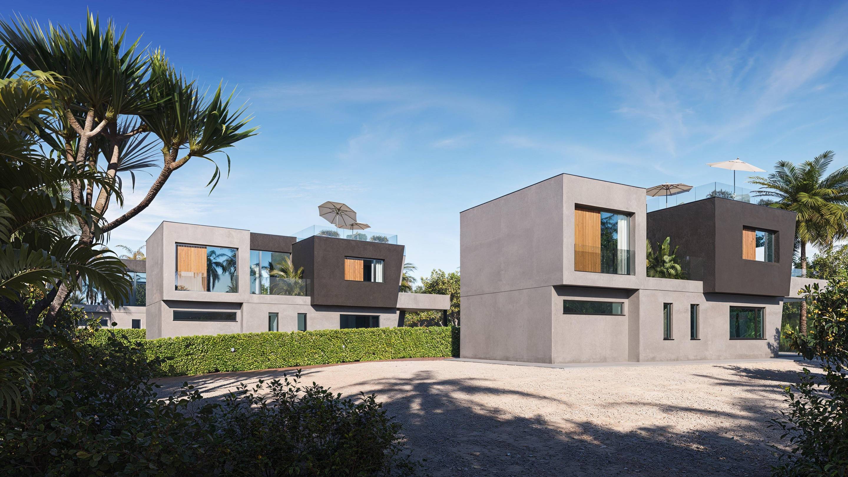 Roof level of new-build villa, Cometa-Carrió, Calpe