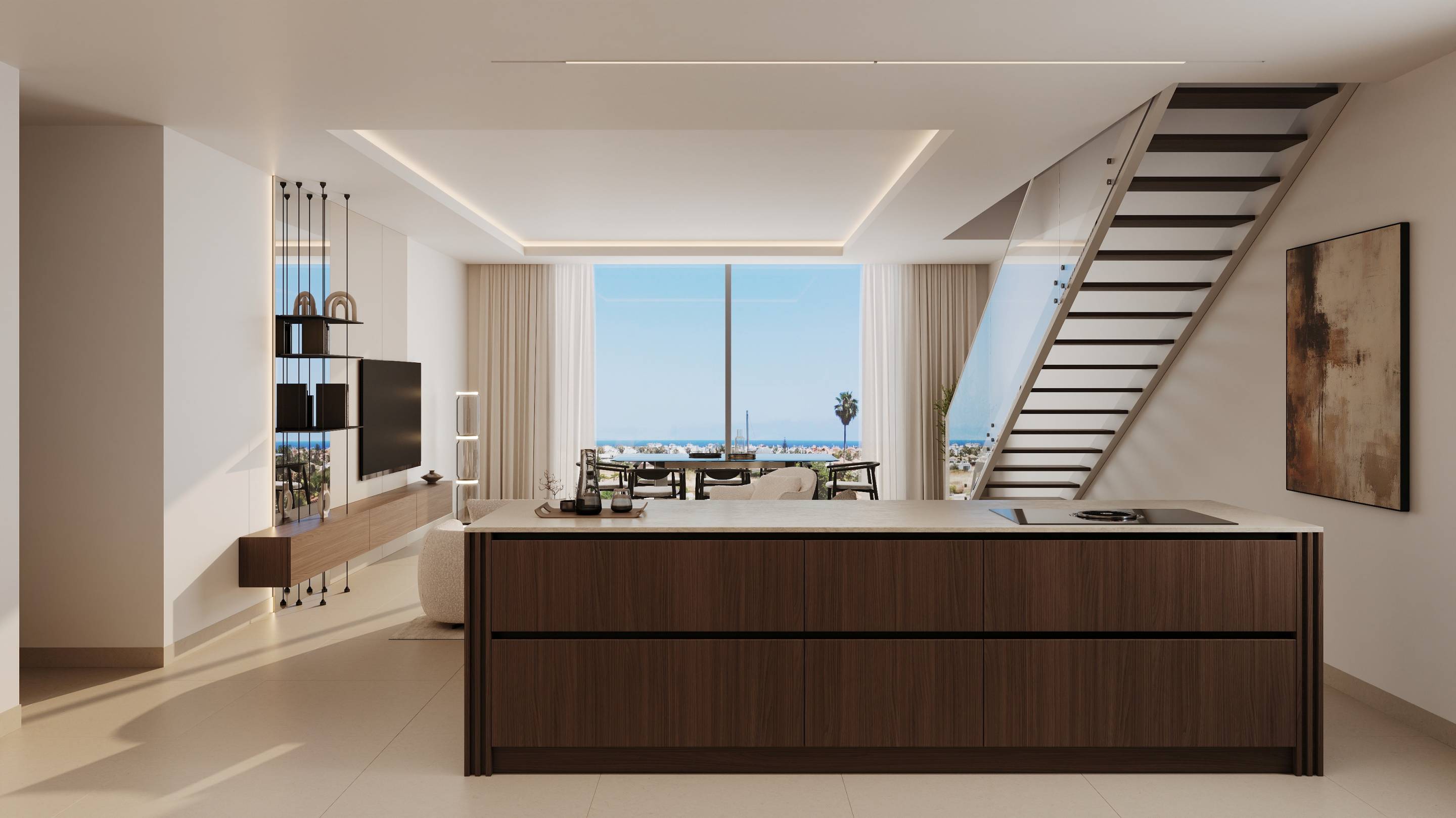 Shower room in 3-bedroom new-build bungalow, San Pedro, Marbella