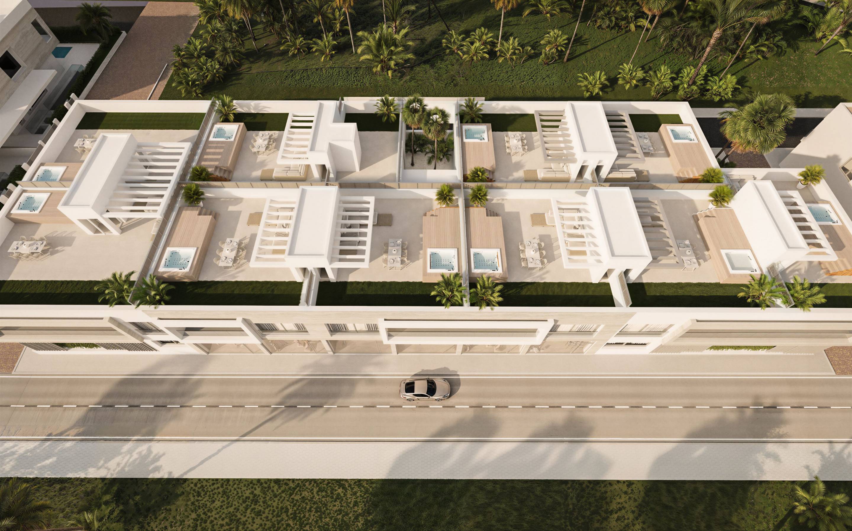 Bedroom in 1-bedroom new-build bungalow, San Pedro, Marbella