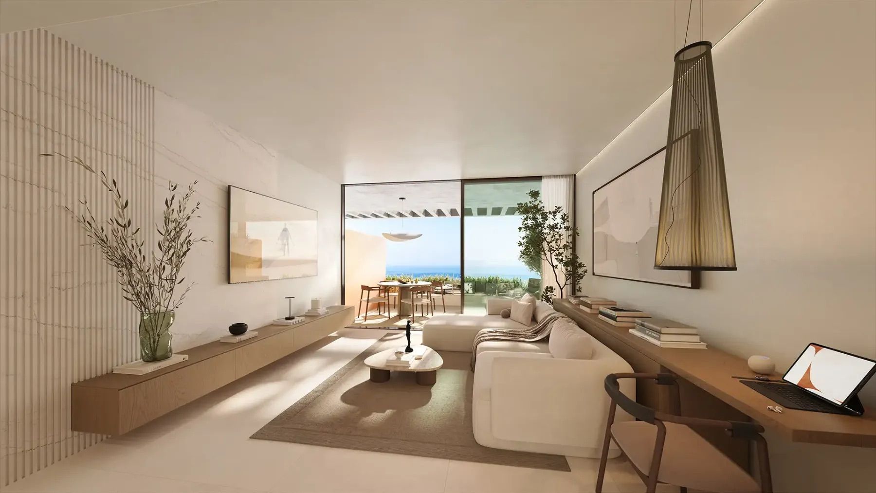 Master bedroom in 2-bedroom new-build apartment, El Higuerón, Fuengirola