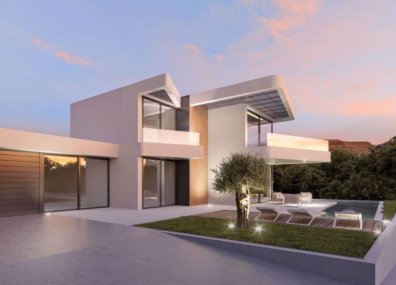 Living area in 3-bedroom villa, Altea la Vella