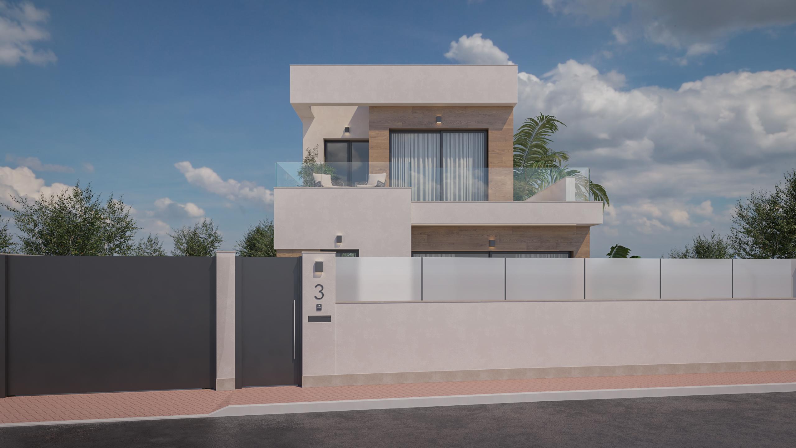 Aerial or street view of Lo Romero Golf development, Pilar De La Horadada