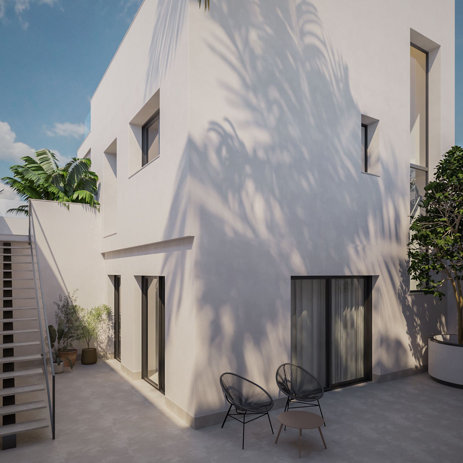 Kitchen area in new-build villa in Lo Romero Golf, Pilar De La Horadada
