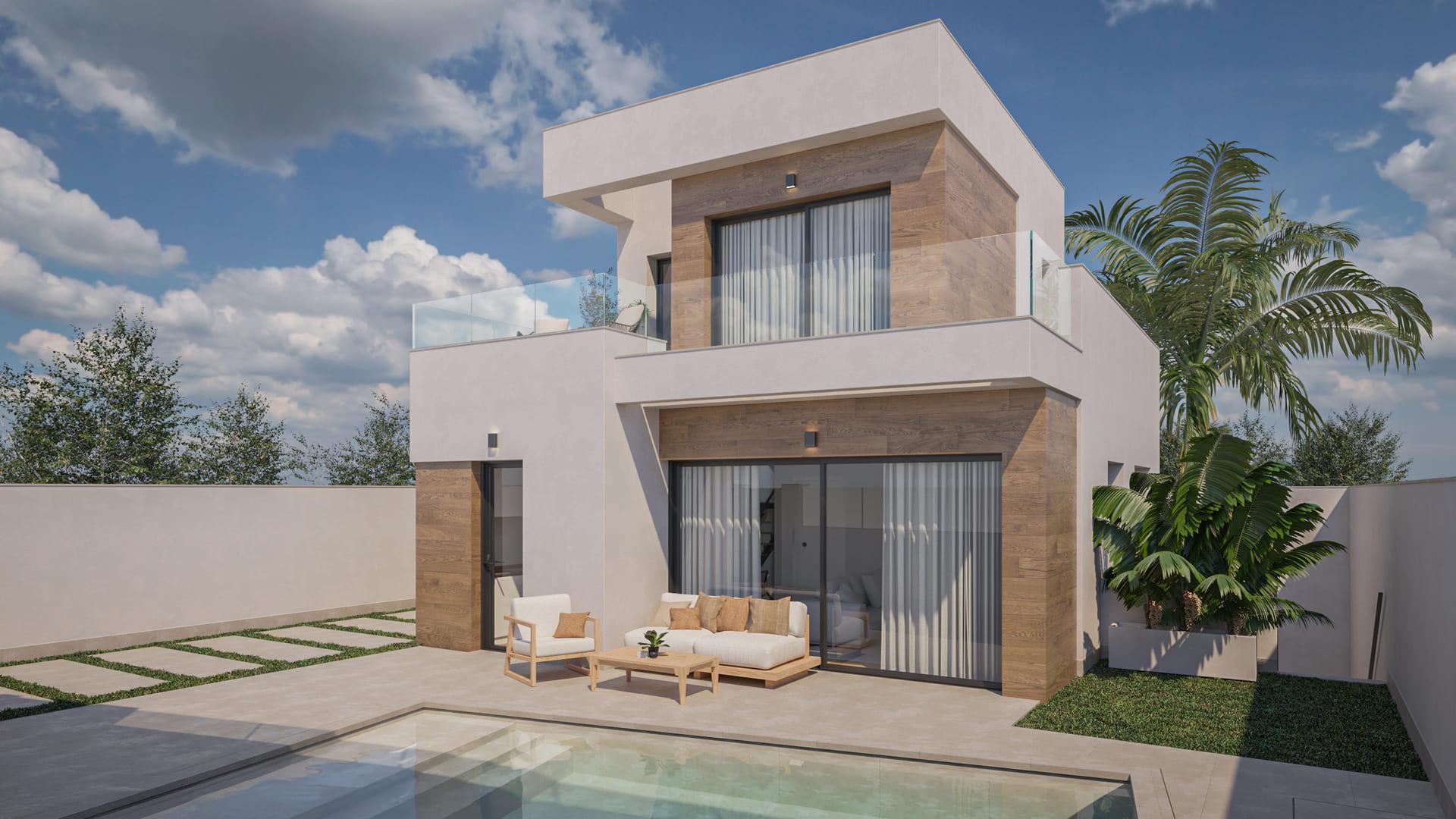 Second bathroom in new-build villa, Lo Romero Golf, Pilar De La Horadada